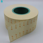Red Hot Stamping Cork Tipping Paper With Mint Sweeteners For Tea Cigarette Filter Rod Packaging