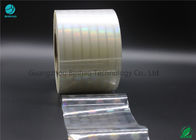 Anti - Counterfeiting BOPP Film Roll Transparent Shiny For Cigarette Inner Box Package 120mm