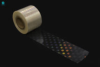 Security Shiny Holographic BOPP Film Roll For Cigarette Box Package To Protect Brand Rights