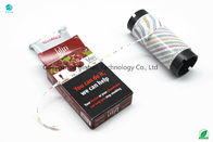 Shisha Cigarette BOPP / MOPP / PET Molasses Tear Strip Tape Fruit And Food Pattern Offset Printing