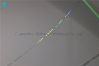 2mm Binhao Blue Printing Holographic Sticky Tape For Cosmetic Food Seal And Tear Off