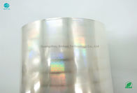 21 Micron BOPP Holographic Film Cigarette Package / Food / Cosmetic