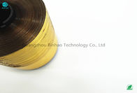 Printable BOPP Shiny Tear Strip Tape Colour Offset Golden Long Meters 10000M