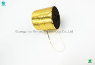 Excellent Shear Resistance Shiny Tear Strip Tape Self Adhesive For Cigarette Packed