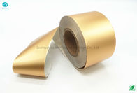 Tobacco Gold Colour Shining 12 Micron 55gsm Aluminium Foil Paper