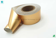 Tobacco Gold Colour Shining 12 Micron 55gsm Aluminium Foil Paper
