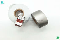 Heat Sealing 76mm 0.3Mpa Tobacco Aluminium Foil Paper Silver Colour