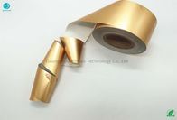 Bobbin Shape Gold 99.45 58gsm Tobacco King Size Aluminium Foil Paper