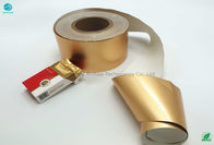 Matte 2 Layer High Strength 70g /M2 Aluminium Foil Paper Gold Paper Tobacco