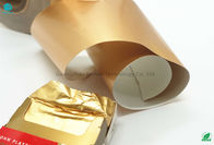 Glossy Gold 85mm 95% Aluminum Foil Paper For Tobacco Package