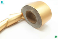Gold Colour 76mm Alloy 8011 Aluminium Foil Paper