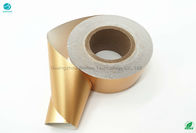 Hard Stiffness 50% Gold Matte Tobacco 85mm Aluminium Foil Paper