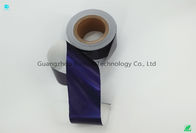 Eco Heat Sealing Material Deep Blue Color 85mm Width Aluminum Foil Paper