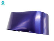 Bobbin Glossy Blue 58gsm King Size Aluminium Foil Paper For Cigarette Package