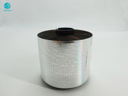 Hologram Silvery Anti Counterfeiting Logo 2.5mm Tear Tape Rolls For Package