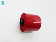 4mm Custom Dark Red Jumbo Rolls Tear Tape For FMCG box Products Packaging