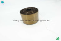 Tear Strip Tape Gold Line 0.8mm Size PET Materials