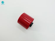 Dark Red Anti Counterfeiting Design 3mm Tear Tape For Cigarette Box Packing