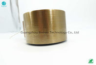 Permanent Adhesion &gt;48H Gold Chocolate Tear Strip Tape 2.0mm Size