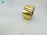 55Gsm Glossy Golden Aluminium Foil Paper For Cigarette Packaging Wrapping