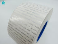 Custom Pattern Printed 58gsm Inner Liner Foil Paper For Cigarette Package