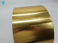 55Gsm Shiny Golden Cigarette Wrapping Aluminium Foil Paper For Packaging