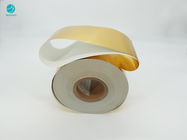 86mm Gold Smooth Surface Composite Aluminum Foil Paper For Cigarette Package