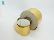 86mm Gold Smooth Surface Composite Aluminum Foil Paper For Cigarette Package
