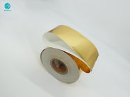0.3Mpa Golden Cigarette Wrapping Paper Aluminium Foil Paper With Soft Temper