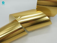 Bright Gold 55Gsm Tobacco Cigarette Wrapping Aluminium Foil Package Paper