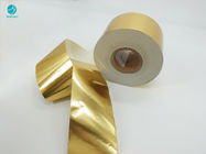Golden Cigarette Package 0.3Mpa Aluminium Foil Paper With Customized Logo