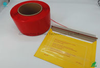 Big Red Tear Strip Tape For Express Package 4.0mm Size MOPP Materials
