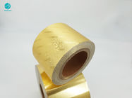 Custom Gold Composite 114mm Aluminum Foil Paper For Cigarette Inner Packing