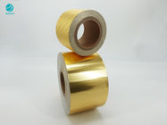OEM Composite Soft 1500m Gold Aluminium Foil Paper For Cigarette Package