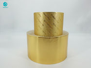 OEM Composite Soft 1500m Gold Aluminium Foil Paper For Cigarette Package