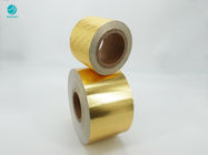 OEM Composite 83mm Gold Aluminium Foil Paper For Cigarette Tobacco Package