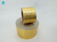 Hot Stamping Composite Gold 8011 Aluminum Foil Paper For Cigarette Packaging