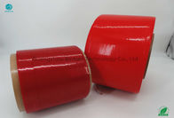 BOPP Materials 50000m Length Big Red Color Tear Strip Tape Adhesive
