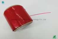 Smooth Appearance Tear Strip Tape Red Colour Printing 152mm Core