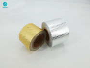 Eco Friendly Embossed Logo Aluminum Foil Paper For Cigarette Inner Packaging