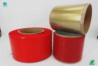 Tear Tape MOPP Materials Easy Colour Red 5mm Width 152mm Inner Core