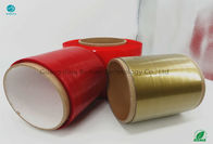 Red 26 Micron Thickness 5mm Tear Strip Tape Big Bobbin Type