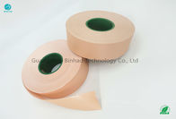 Tobacco Filter Paper Pink Color Printed 64mm Width King Size Pearl Oil Surface