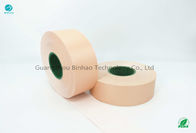 Pink Surface Gloss Oil Tipping Paper Cigarette Packing Wood Pulp Porosity 300cu