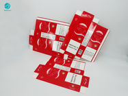 Red Background Custom Design Cardboard For Cigarette Case Smoking Packing Box