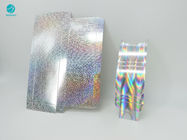Holographic Surface Rectangle Cardboard Cases With Custom Design Embossed Logo