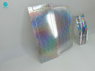 Holographic Surface Rectangle Cardboard Cases With Custom Design Embossed Logo