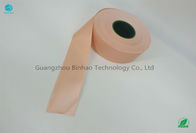 Tobacco Filter Paper White Surface With Lip Release Pink Color Bulk 1.22cm3/G
