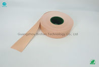 Tobacco Filter Paper White Surface With Lip Release Pink Color Bulk 1.22cm3/G