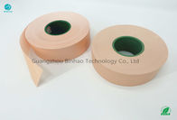 Tobacco Filter Paper High Smoothness Opacity ≥78% pink color ink pearl oil coating